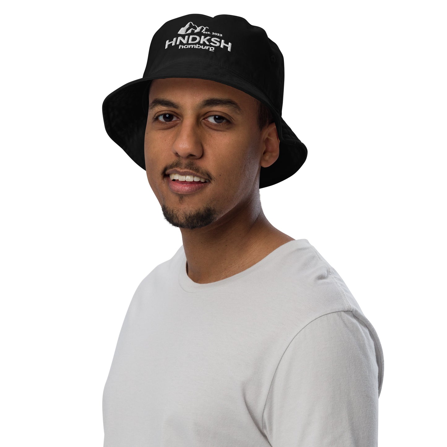 Logo Bucket Hat Unisex One Size Black